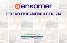 AENKOMER HIRIKO MERKATARITZAREKIN: ETXEKO EKIPAMENDU BEREZIA