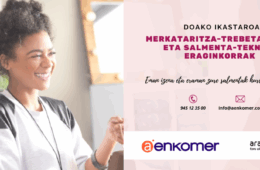 MERKATARITZA-TREBETASUNAK ETA SALMENTA-TEKNIKA ERAGINKORRAK 2025