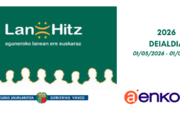 EUSKARA SUSTATZEKO LAGUNTZA – LANHITZ 2026